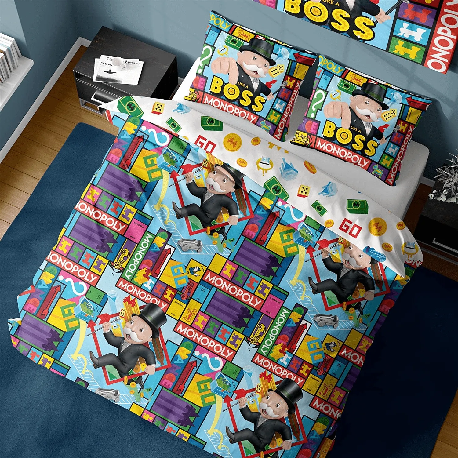 Monopoly Double Duvet Cover