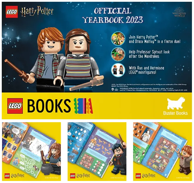 LEGO Harry Potter: Official Hardcover Yearbook 2023