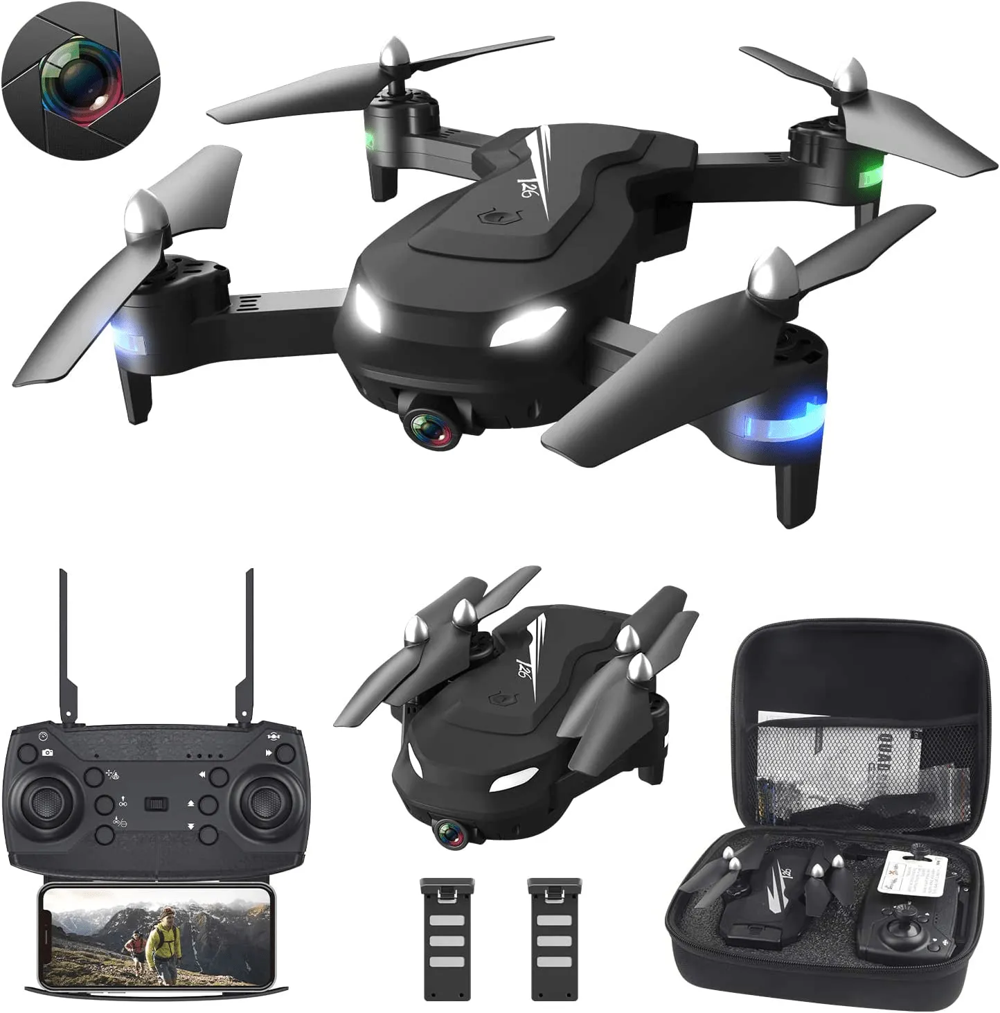 Foldable Drone with 1080P HD Camera