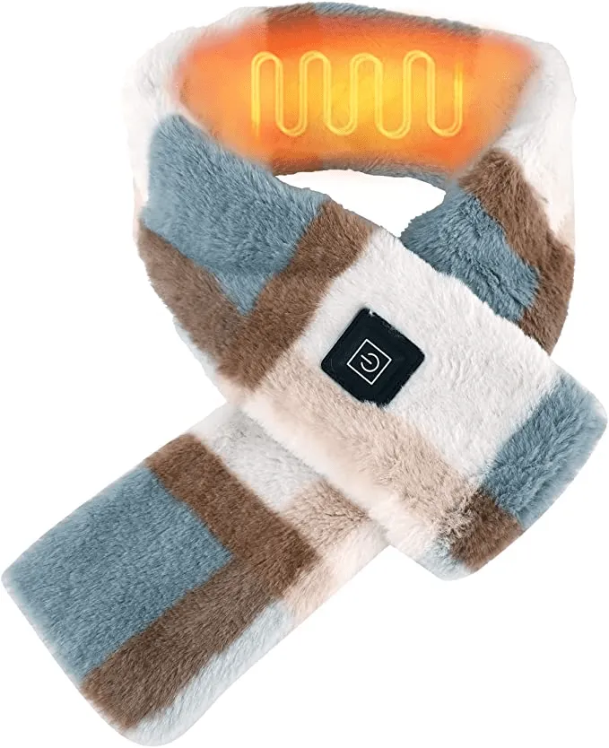 USB Heated Scarf with 3 Heating Levels