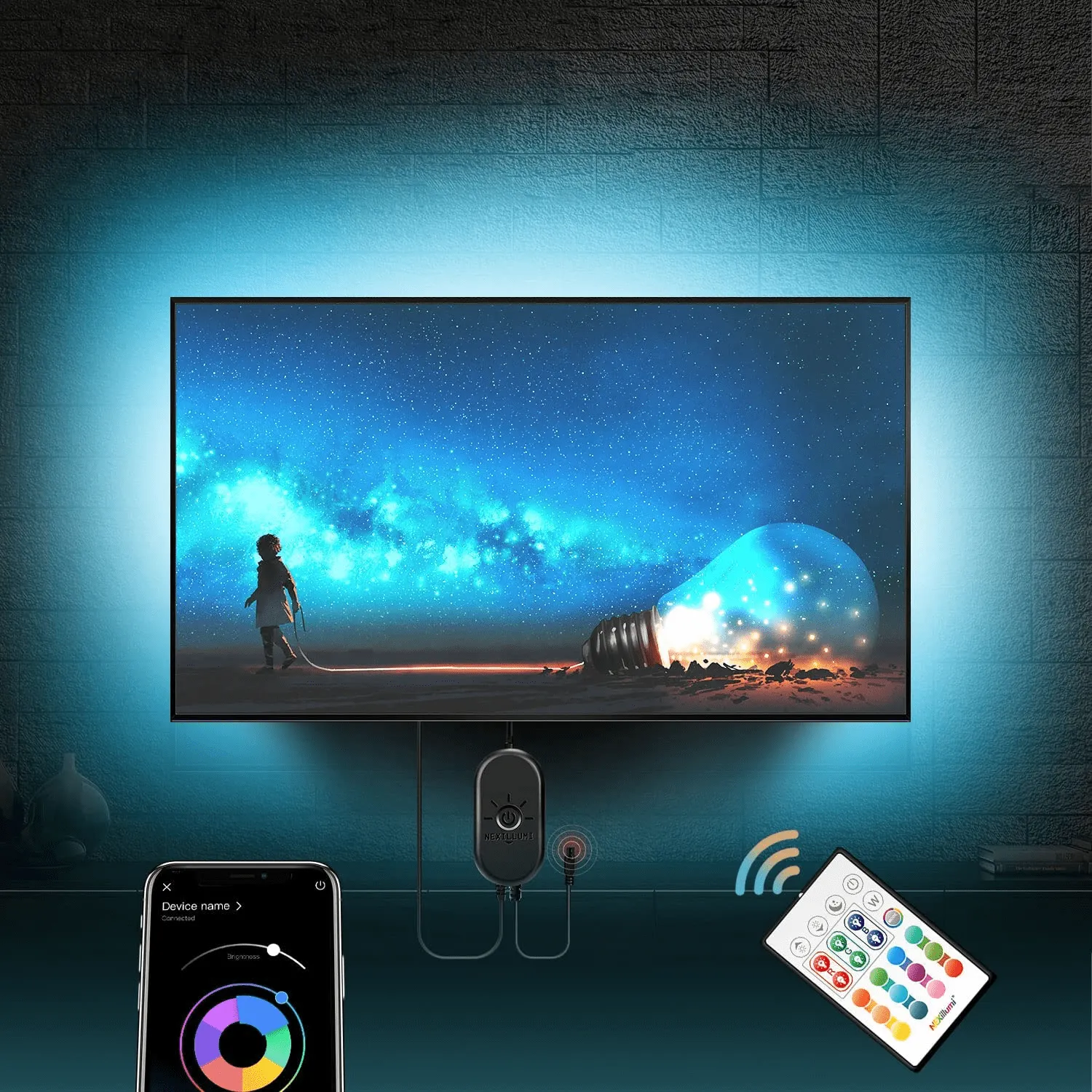 LED TV Backlights Color Changing RGB