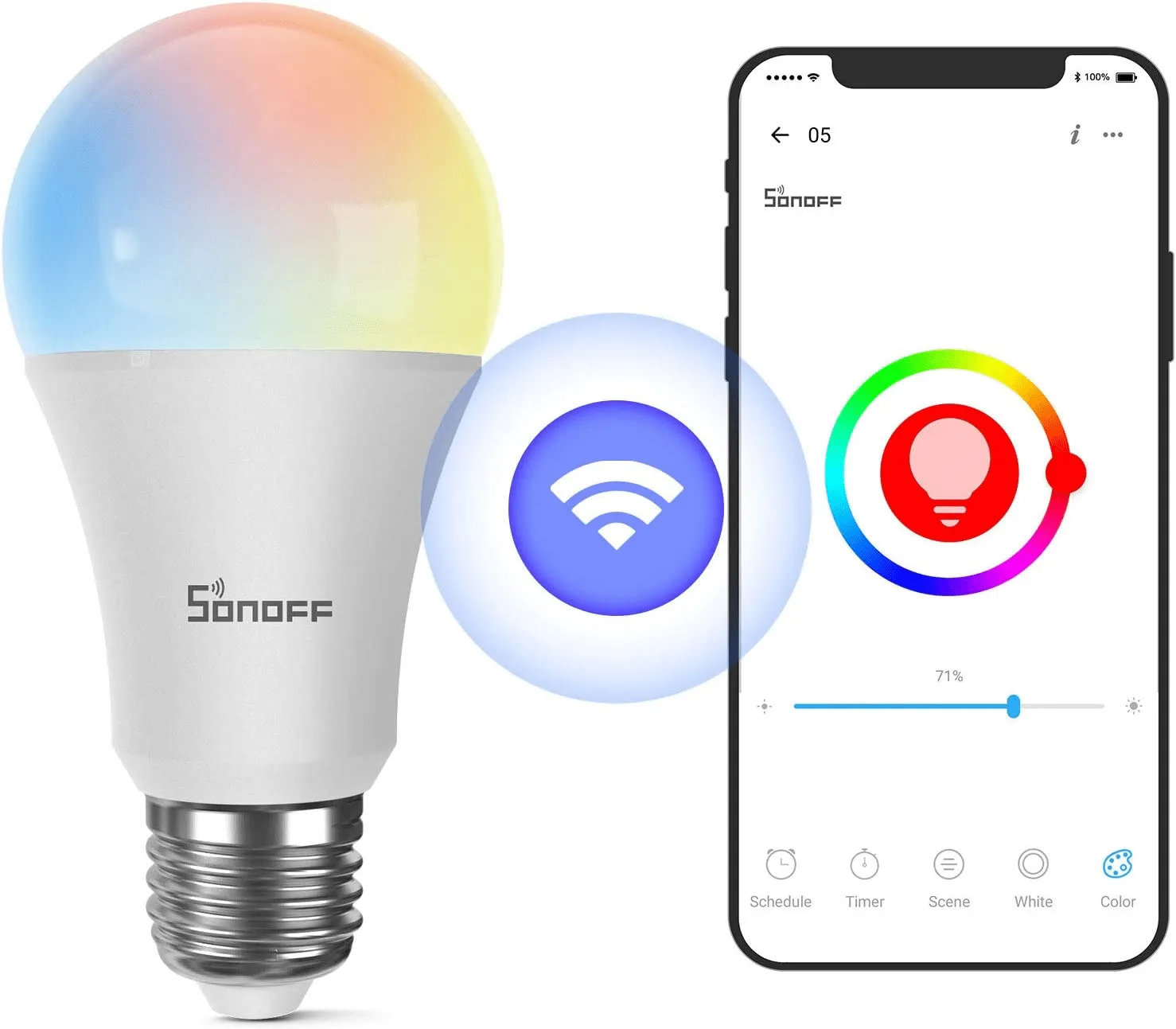 Smart Bulb, Alexa WiFi Light Bulb