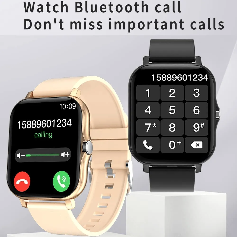 Smart Watch 1.69’ Screen Watch with Heart Rate