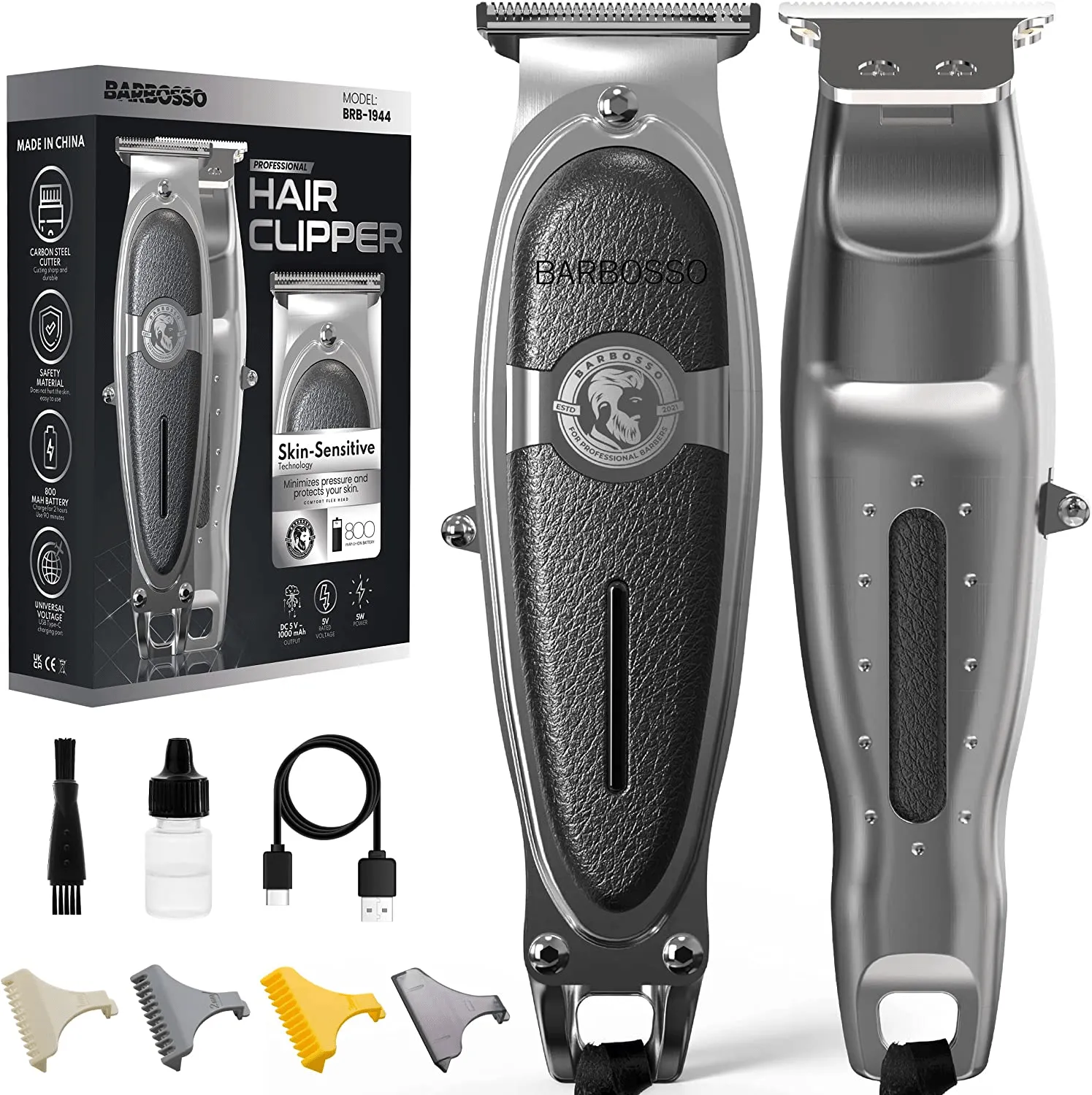 Cordless Hair Clippers for Men