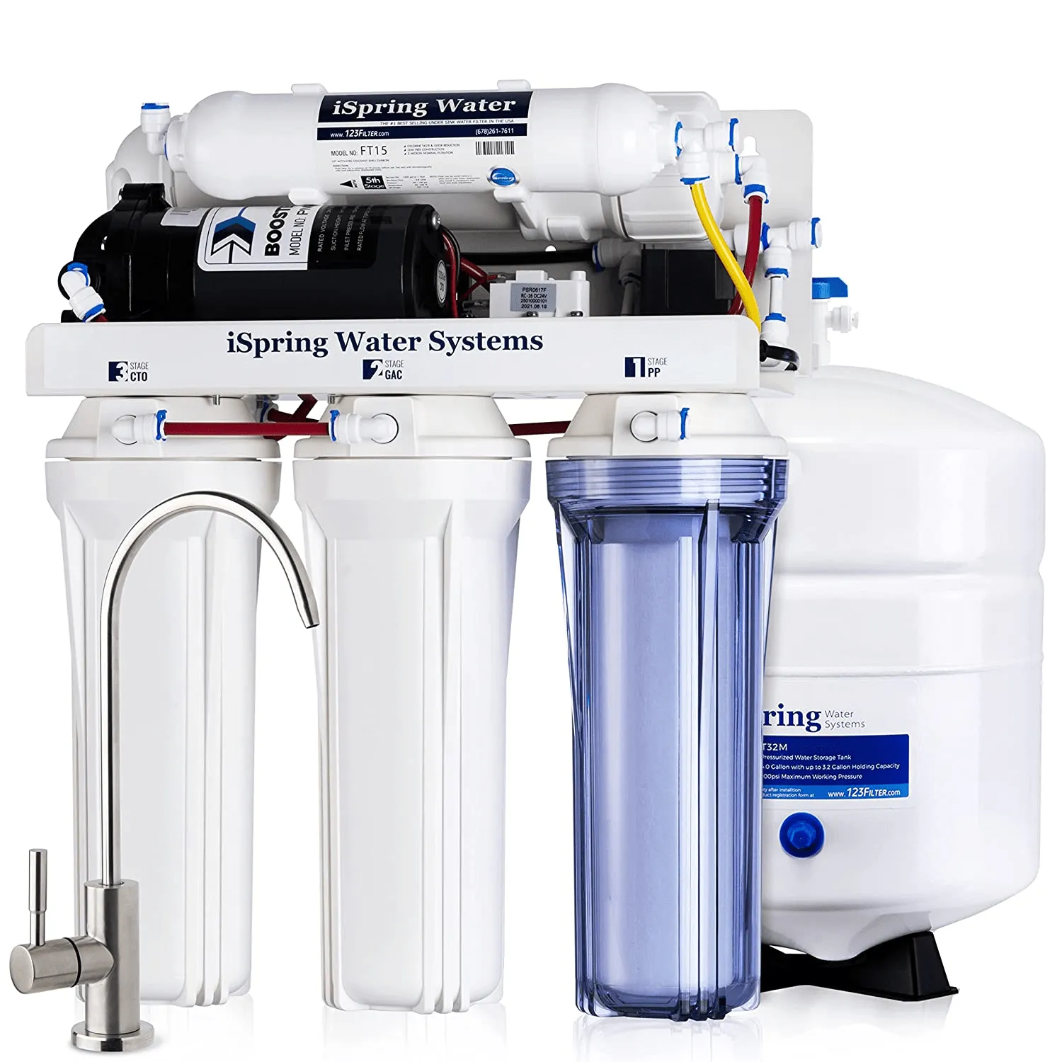 5-Stage Reverse Osmosis Water Filter