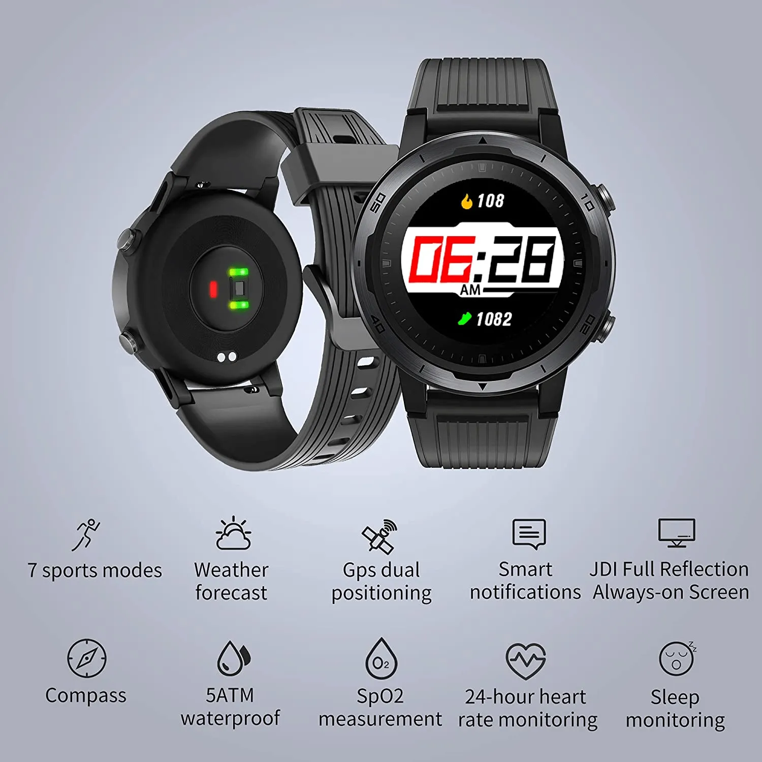 Smart Sports Watch with GPS