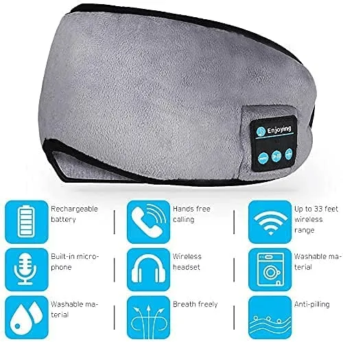 Bluetooth Eye Mask Sleep Headphones