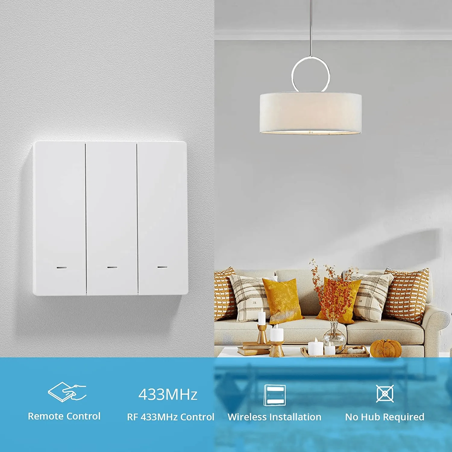 APP Remote Control Wall Light Switch