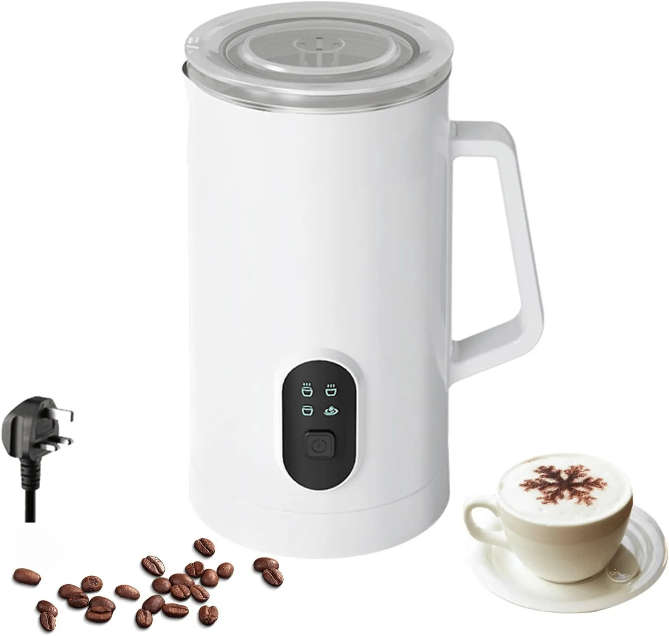 Milk Frother Electric, Hot & Cold