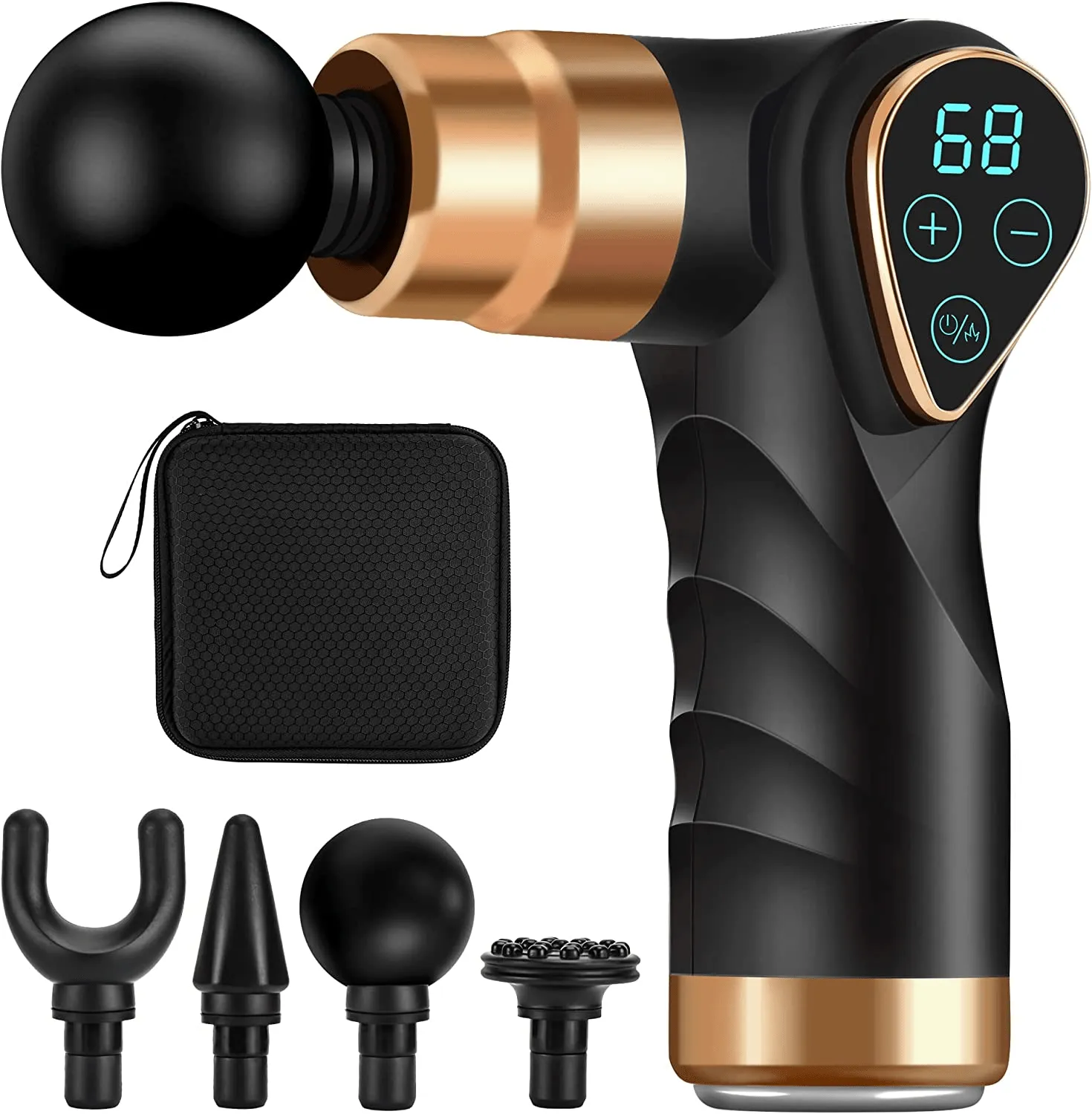 Massager Heat Pressure Massage Gun