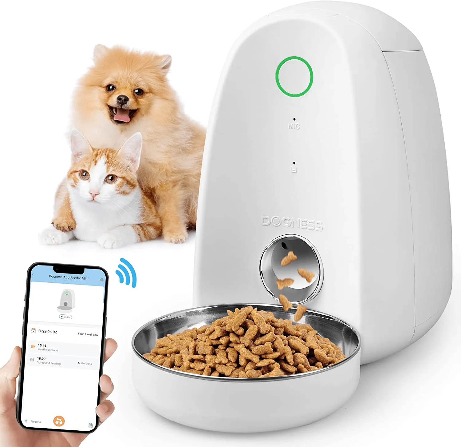 Automatic Pet Feeder with App Control