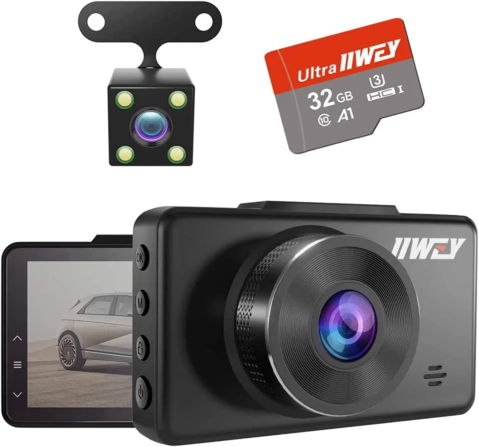 Dashboard Camera, Dash Cam Front and Rear Camera