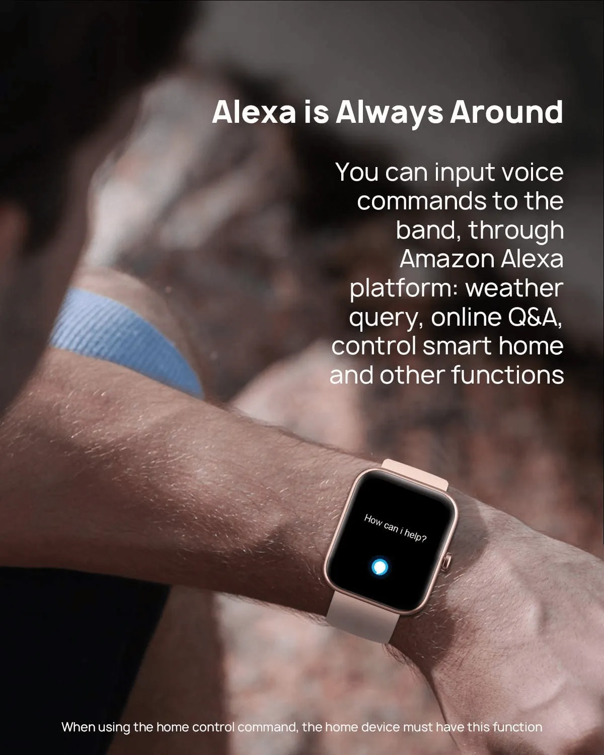 Fitness Watch with Alexa