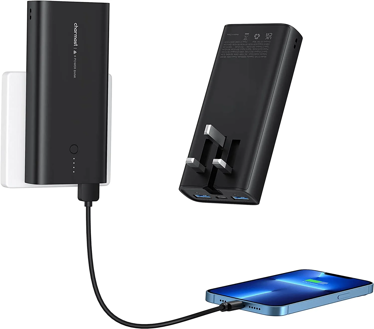 Power Bank with AC Plug