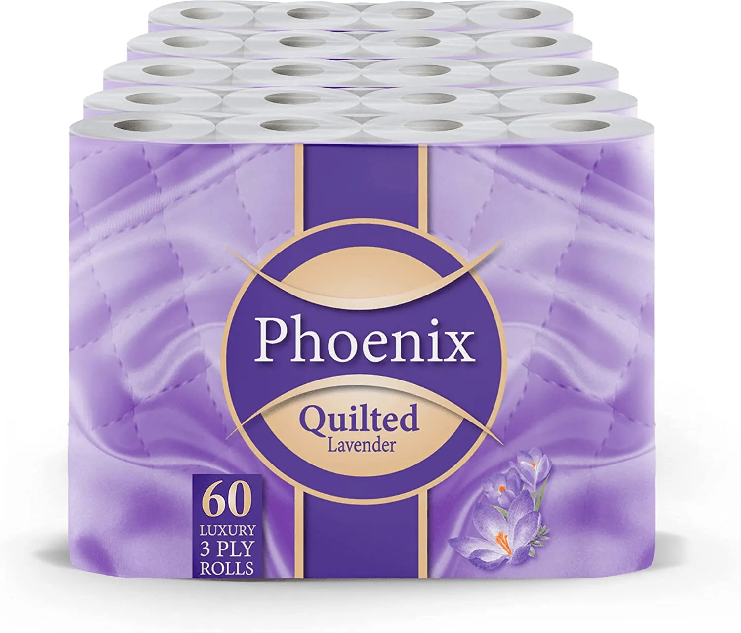 Soft Lavender Fragranced Luxury Toilet Rolls