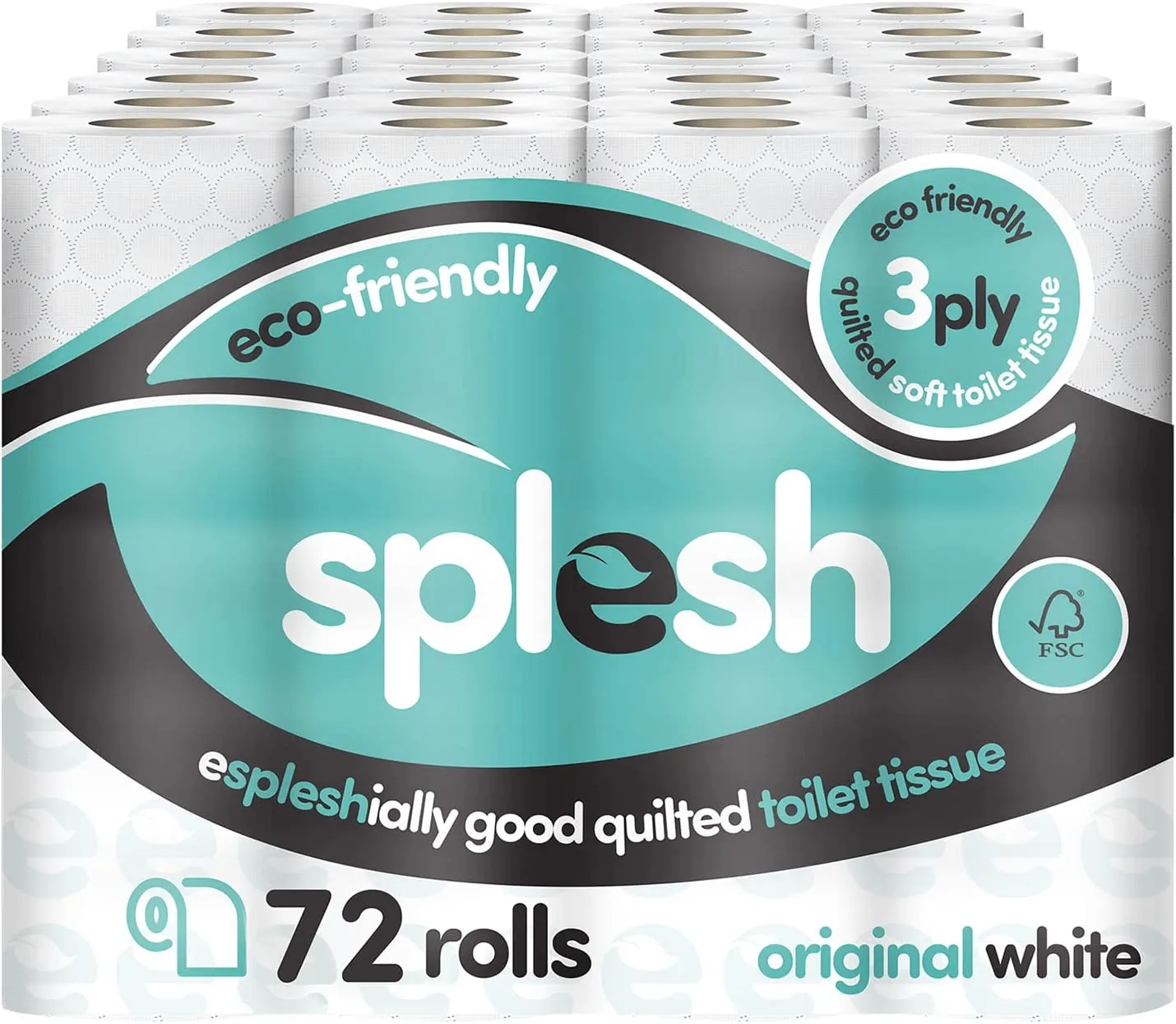 Splesh by Cusheen Toilet Roll Bulk Buy