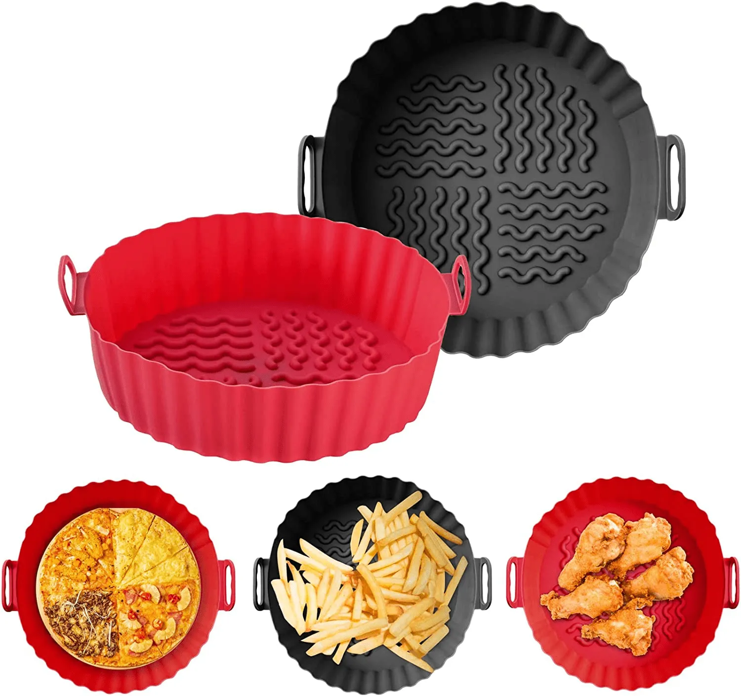 Silicone Air Fryer Liner 2 Pack