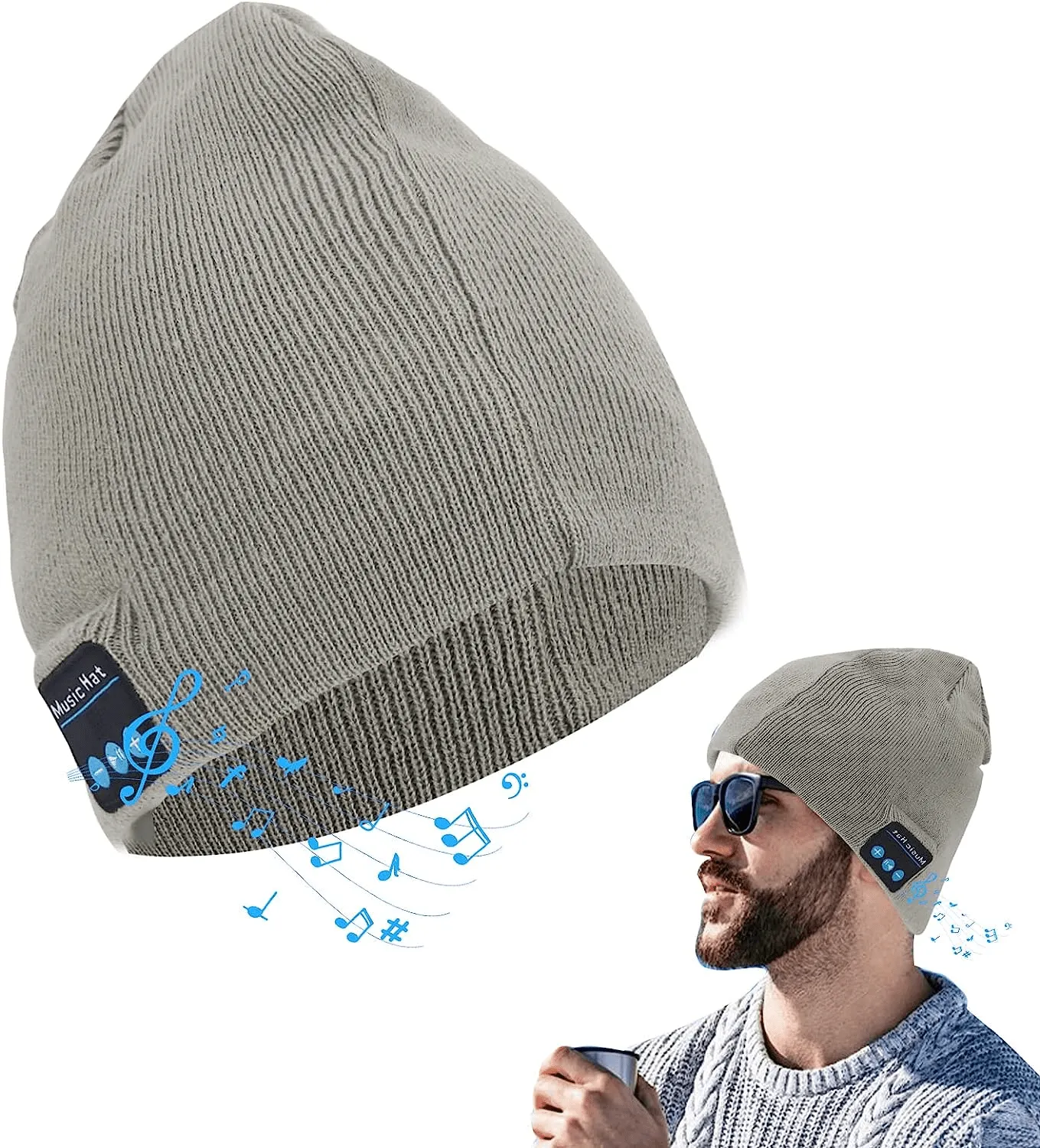 Beanie Hat with Wireless Bluetooth