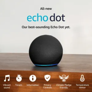 Echo Dot smart Bluetooth speaker with Alexa