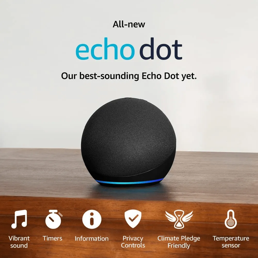 Echo Dot smart Bluetooth speaker