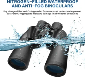 Binoculars for Adults, HD Professional Waterproof Fogproof Binoculars