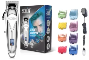 Cordless Rechargeable Hair Clippers and Trimmer for Men