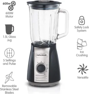 Jug Blender with Ice Crusher Blades Inspire Kitchen Confidence