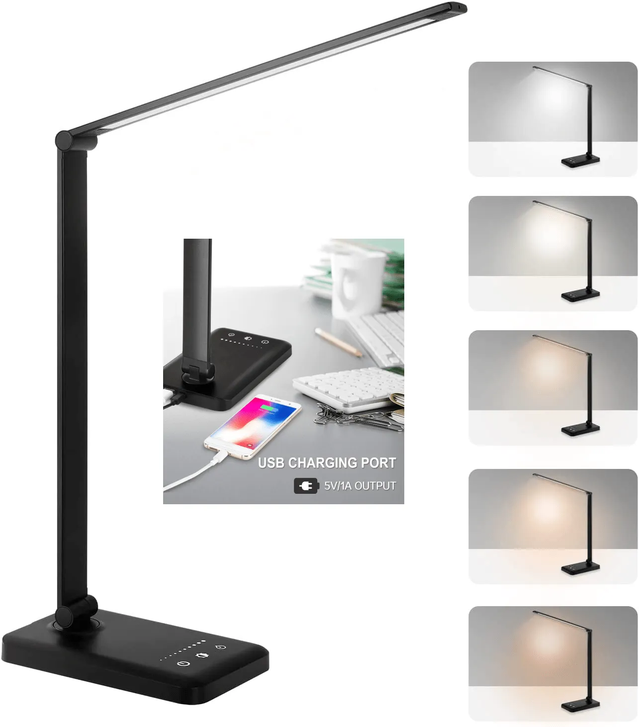 Table Lamp Dimmable Office Lamp