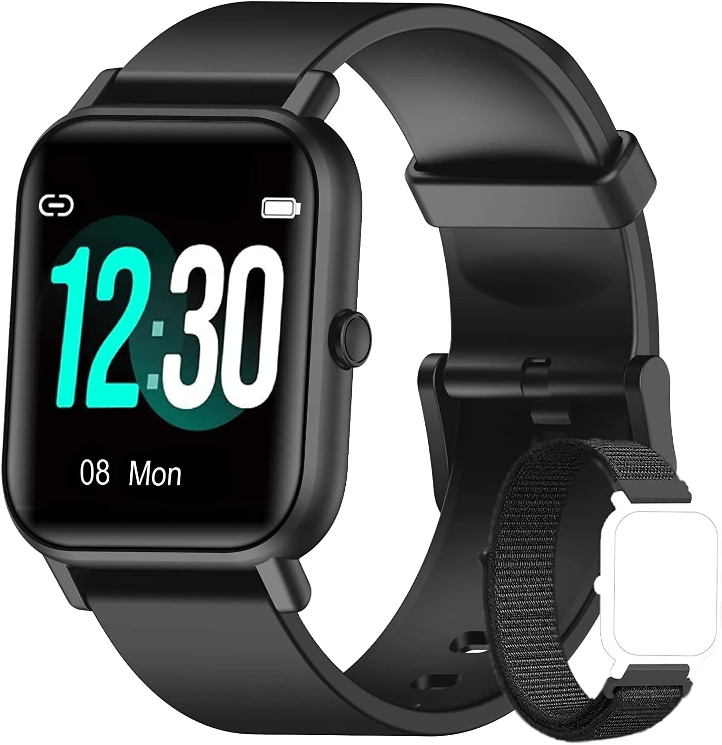 Fitness Watch with Blood Oxygen and Heart Rate