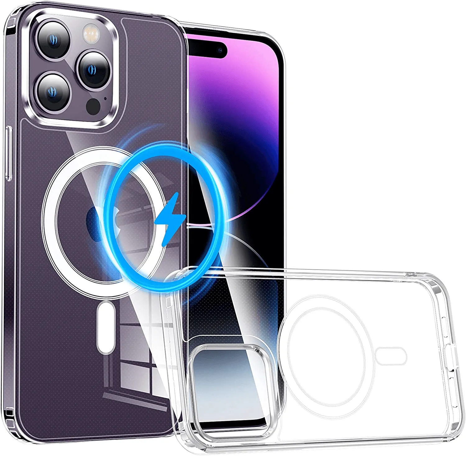 Magnetic Clear Case Design for iPhone