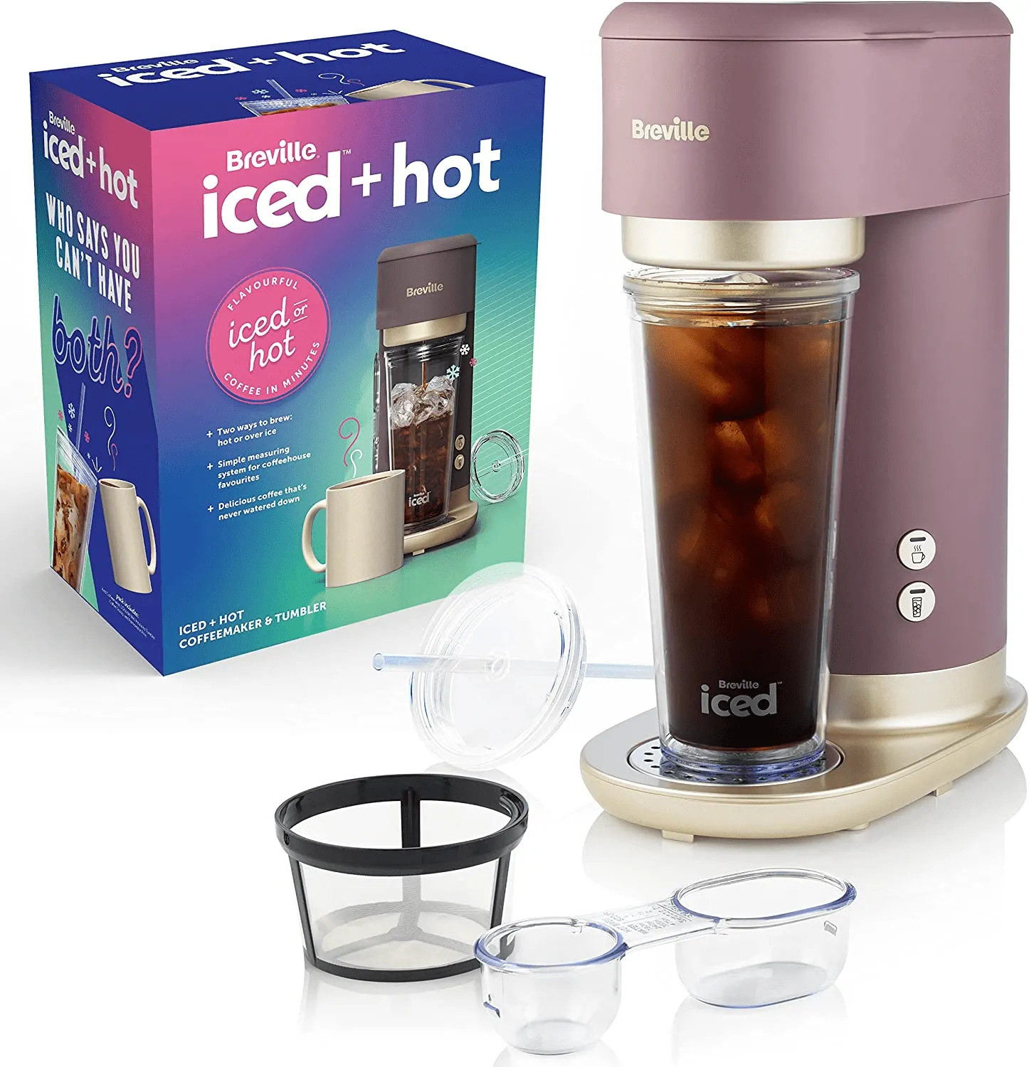 Iced and Hot Coffee Maker