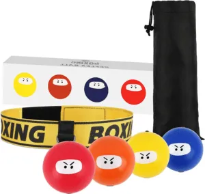 Boxing reflex Ball, Soft Boxing Ball with Headband