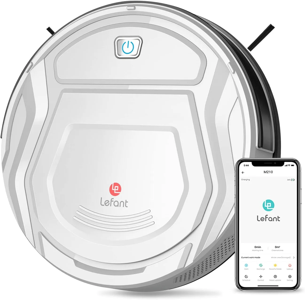 Automatic Self-Charging Small Robotic Vacuum