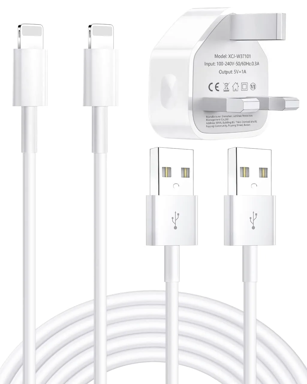 Quick iPhone Charger and Cable