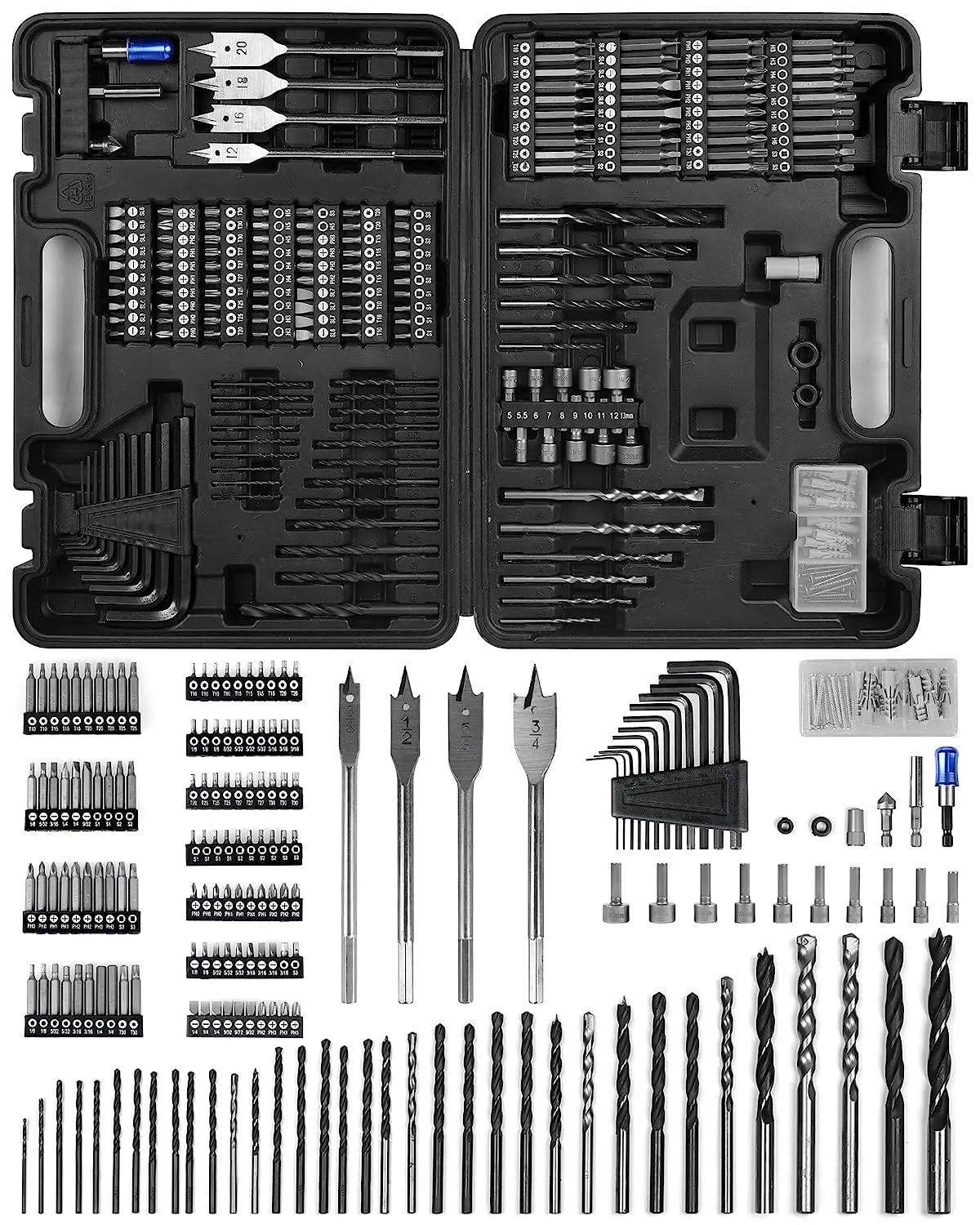 Drill Bits Set Mixed for wood and metal