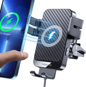 Wireless Car Charger phone Mount Air Vent holder