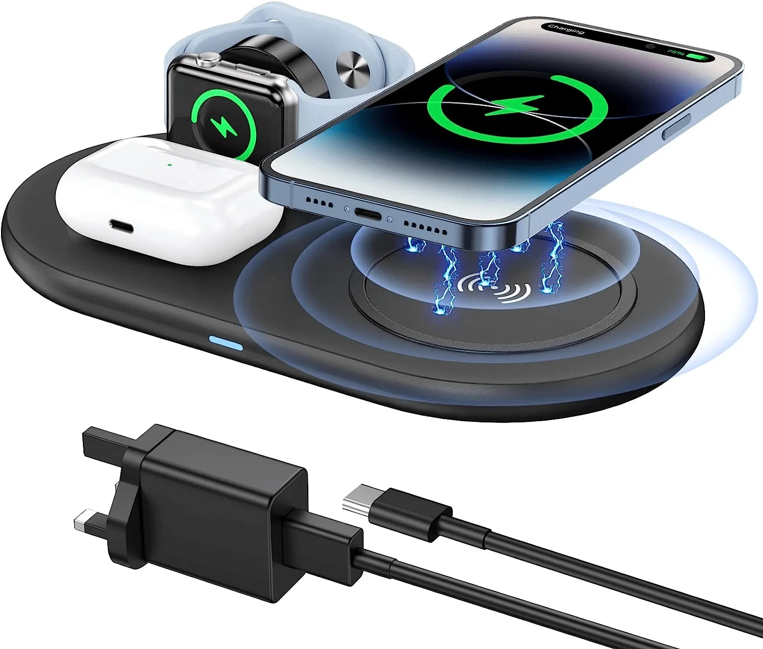 Fast Wireless Charging Stand Dock