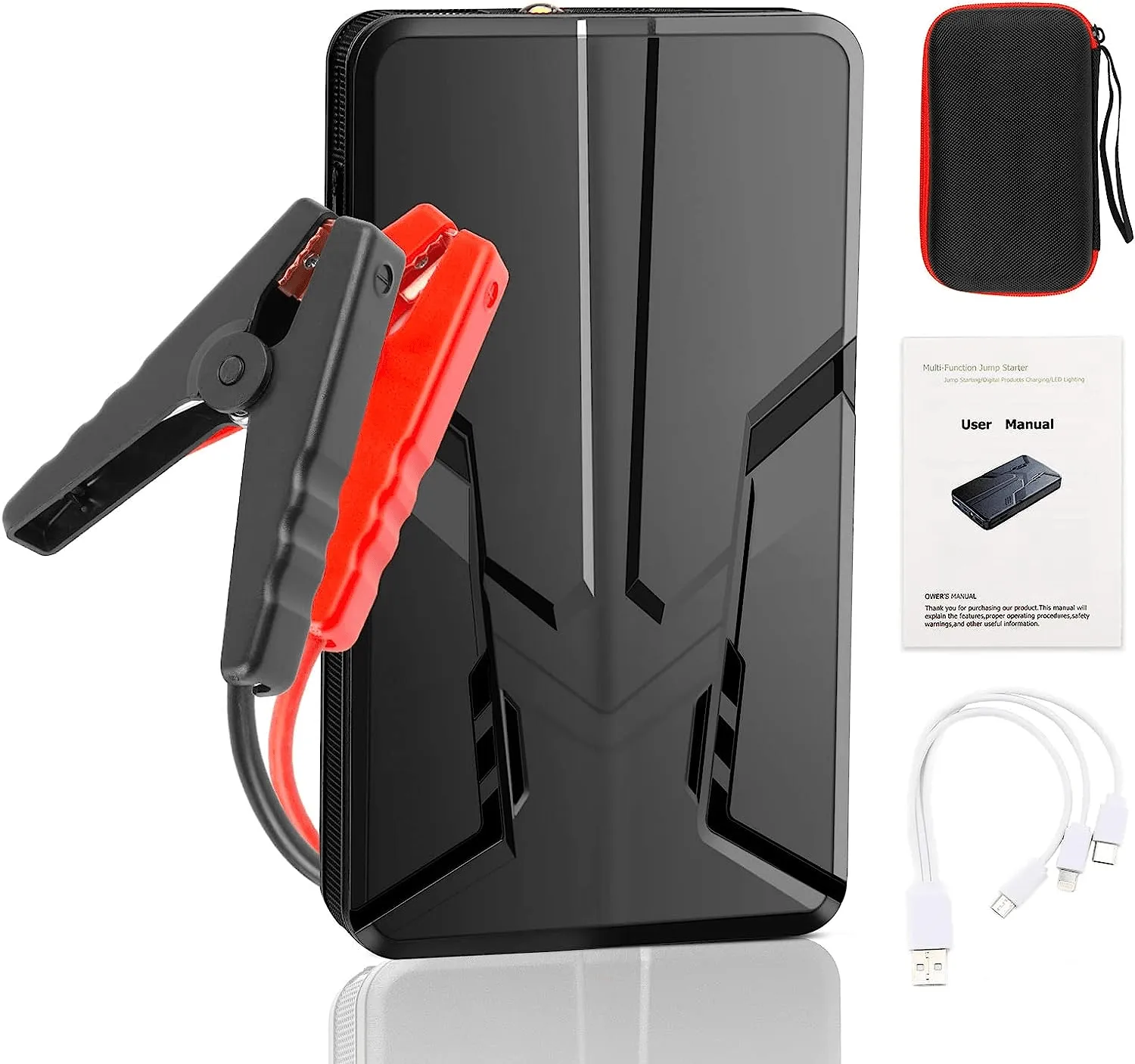 Jump Starter Car Battery Booster