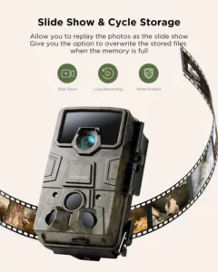 Trail Camera with Night Vision and Motion Activated