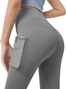 Women's Yoga Pants with Pockets, Tummy Control Butt Lift