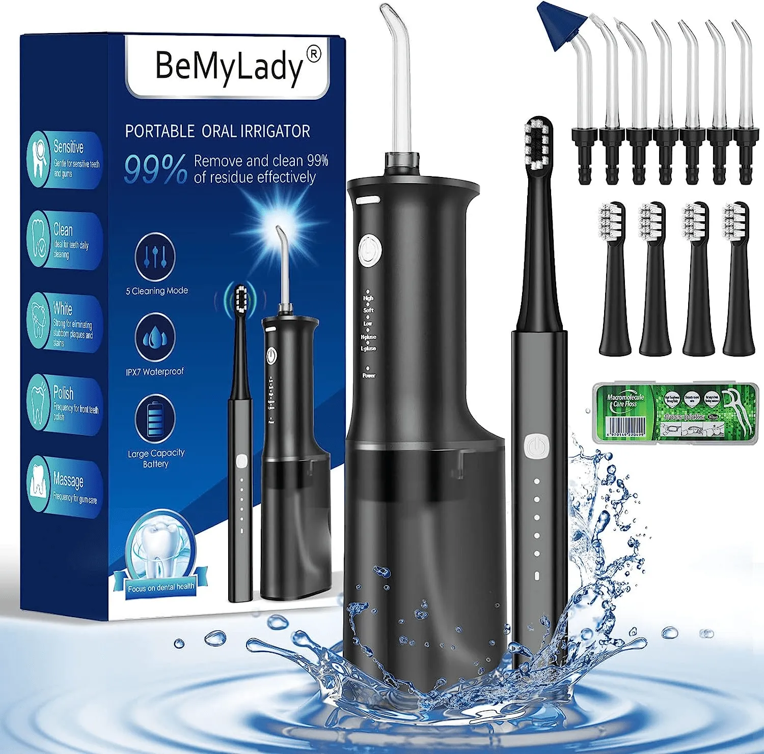 Powerful Cordless Oral Irrigator