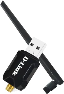 High-Gain Wi-Fi USB Adapter with Antenna