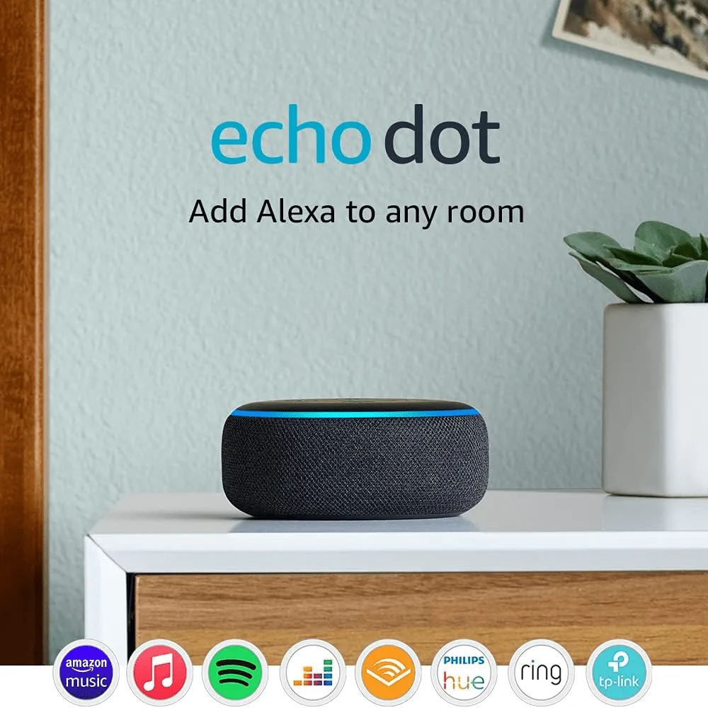 Echo Dot - Compact Bluetooth Speaker