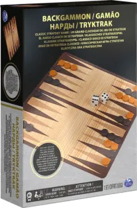 Classic Backgammon Game for Adults and Children