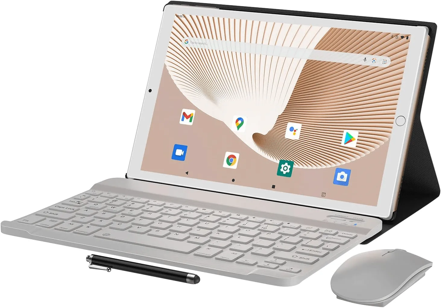 Tablet PC with Bluetooth Keyboard and Mouse