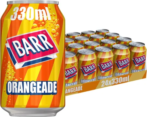 BARR 24 pack Fizzy Drink Cans