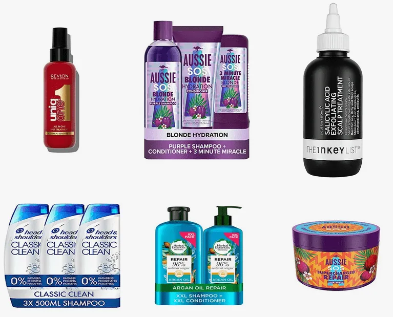 Haircare by Aussie, Revlon Professional, Tangle Teezer and more