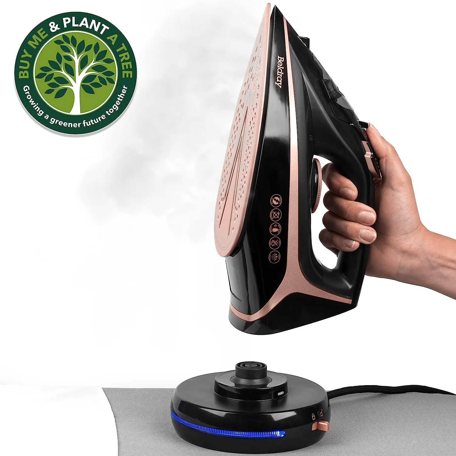 The Ultimate Solution for Effortless Ironing - 2 in 1 Cordless Steam Iron