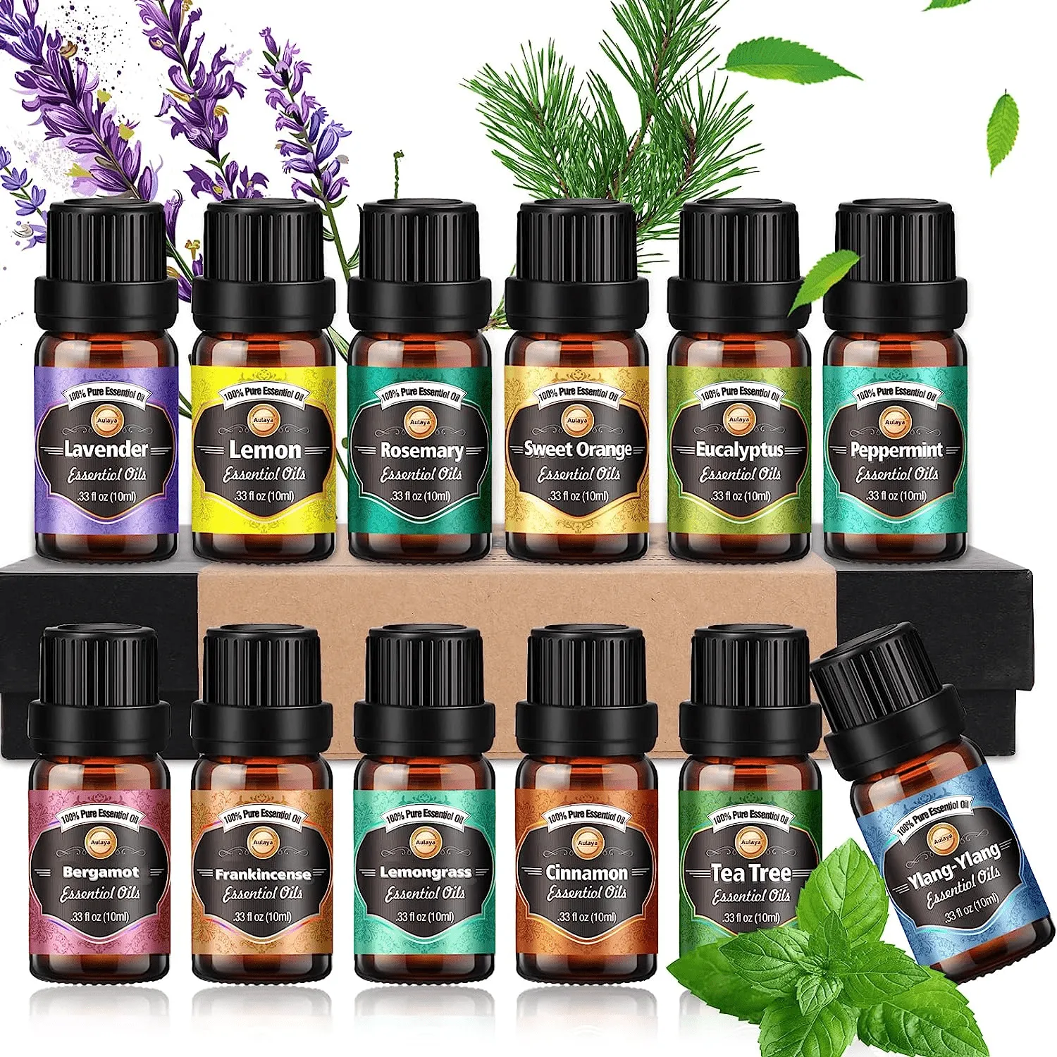 Enjoy the Essential Oils Benefits of Lavender, Eucalyptus, Lemon and More