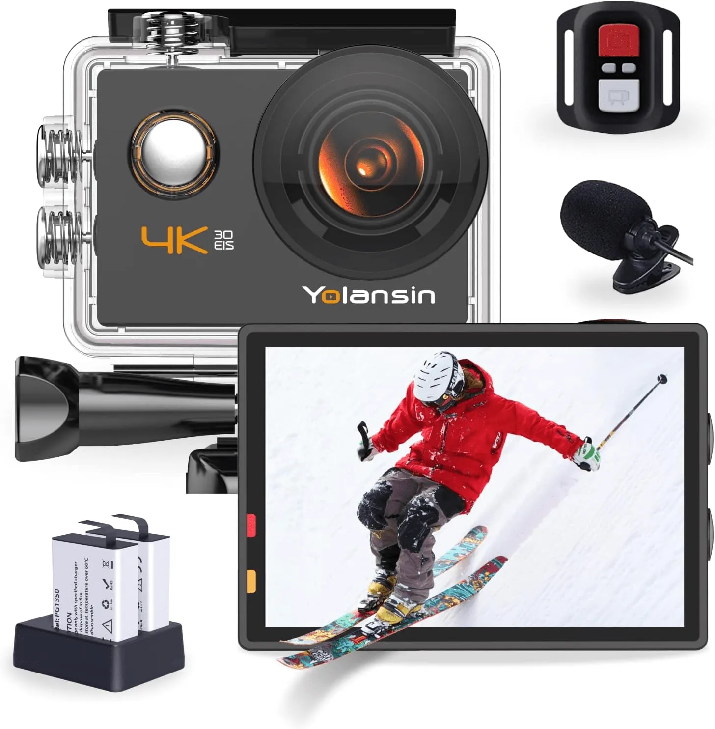 Capture Your Adventures with 4K Action Camera WiFi